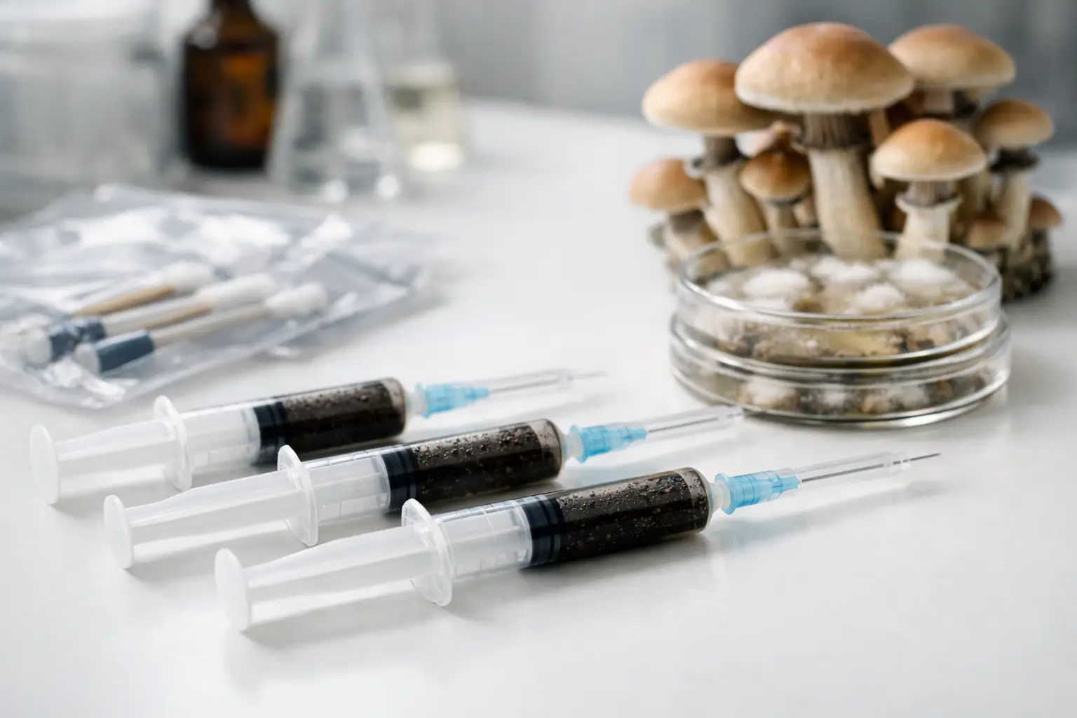 Mushroom Spore Syringes for Sale Online