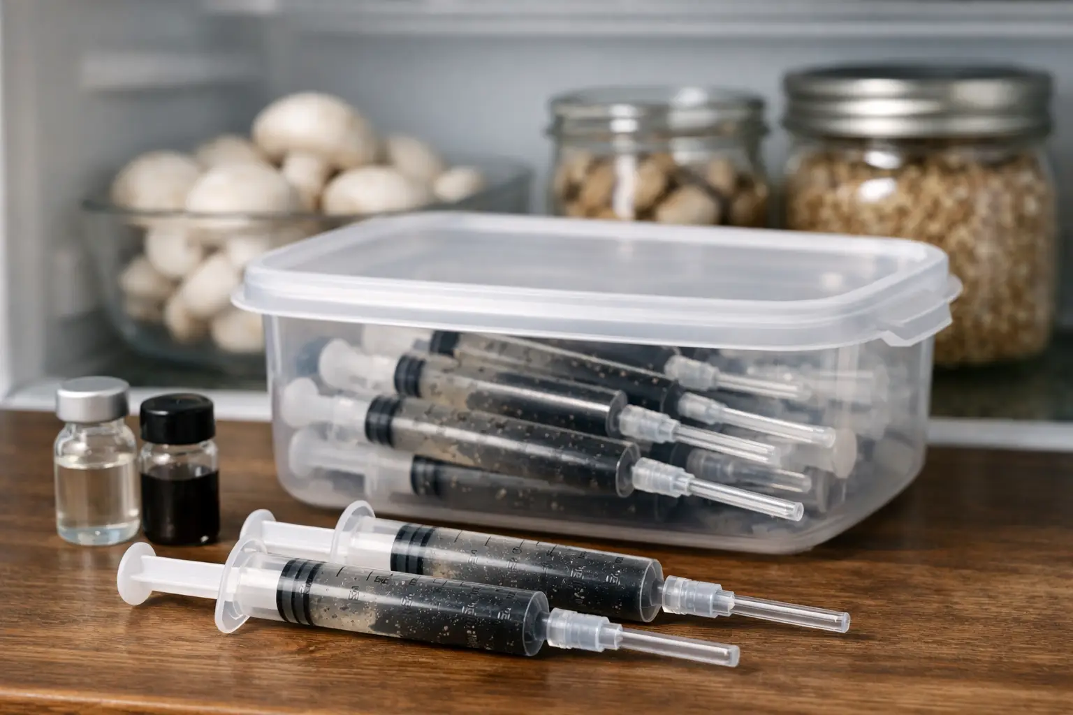 How to Store Mushroom Spore Syringes Right