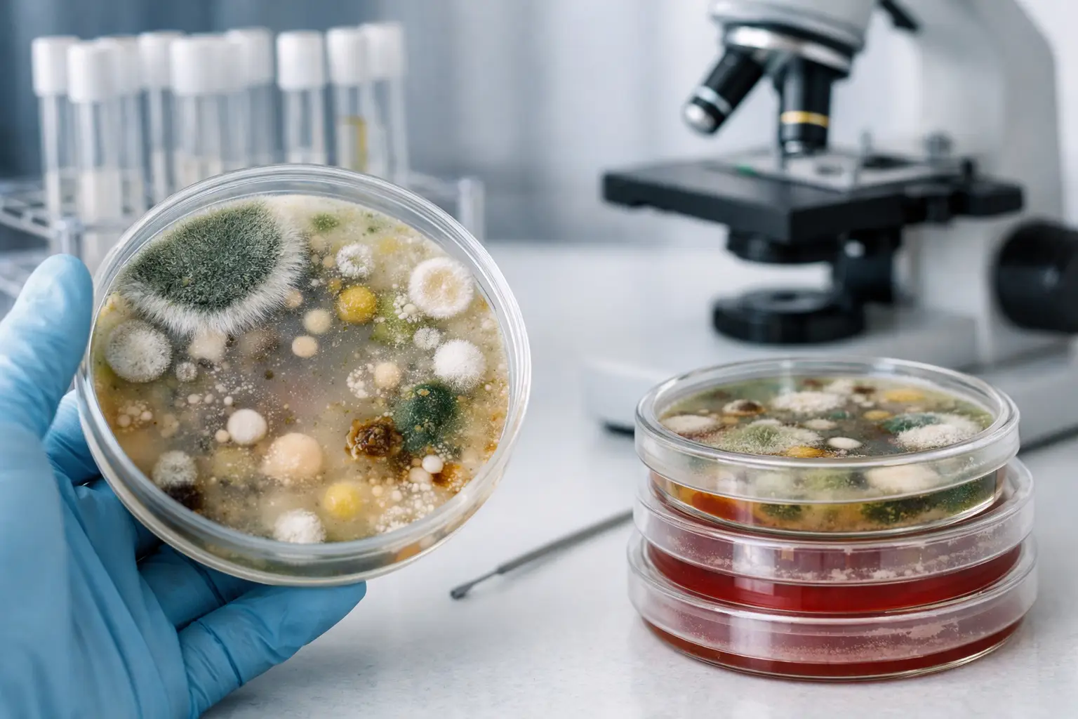 What Causes Agar Contamination in Culture?