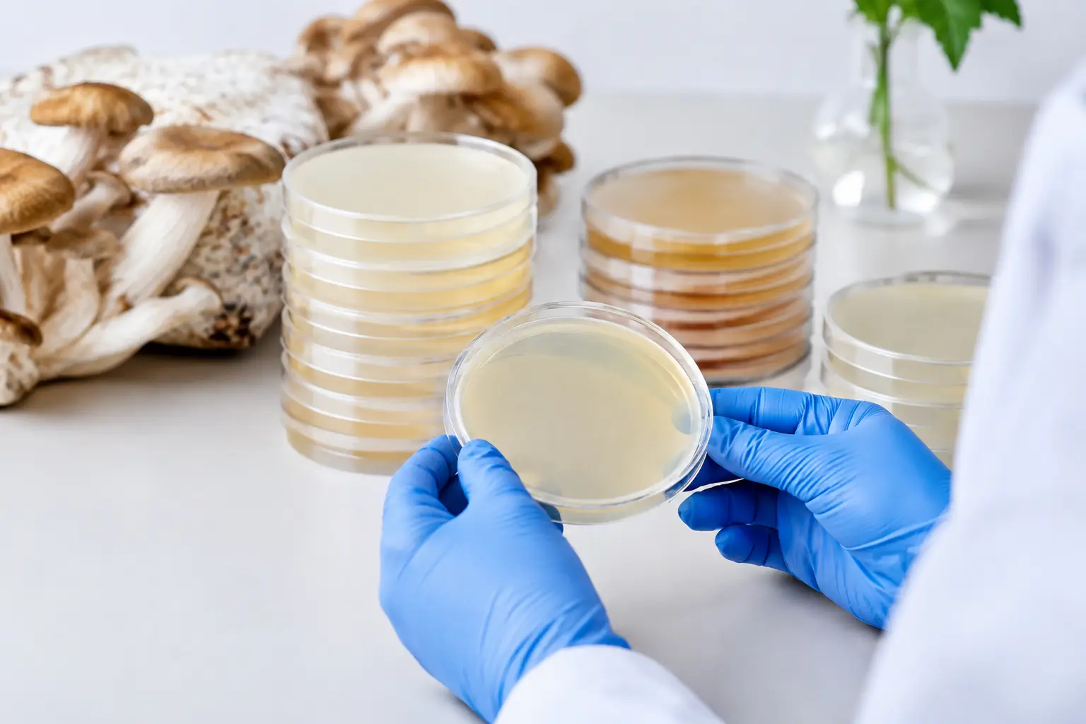 How to Select Agar Plates for Mushroom Culture