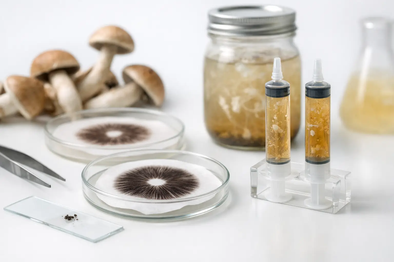 Spore Print vs Liquid Culture for Growers