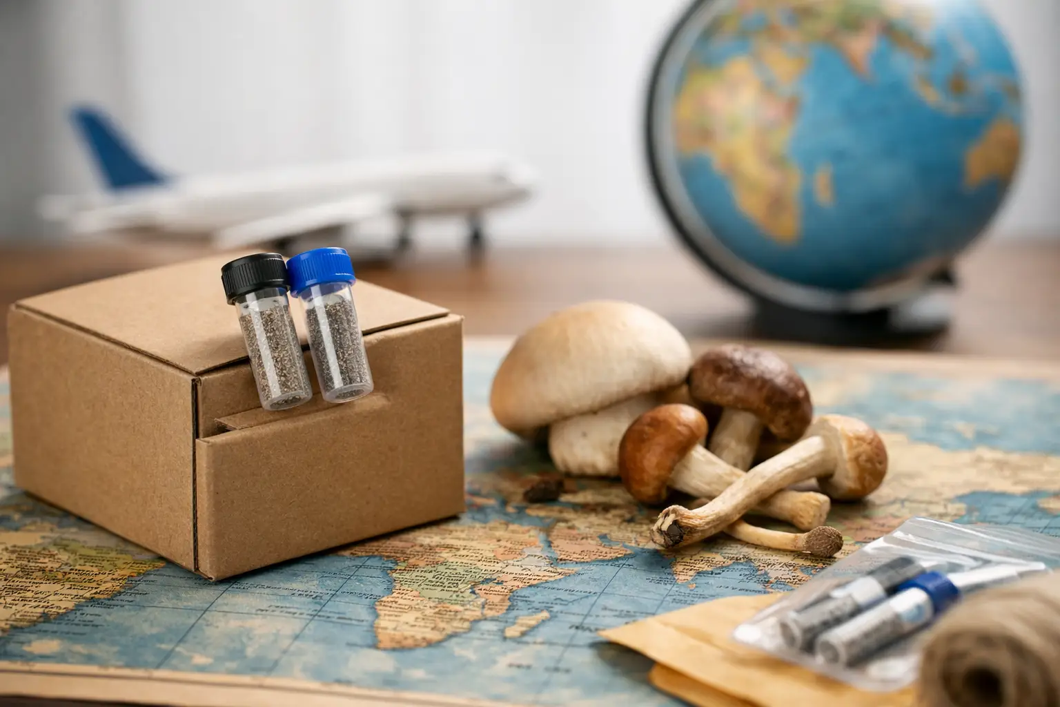 Worldwide Mushroom Spore Shipping, Explained